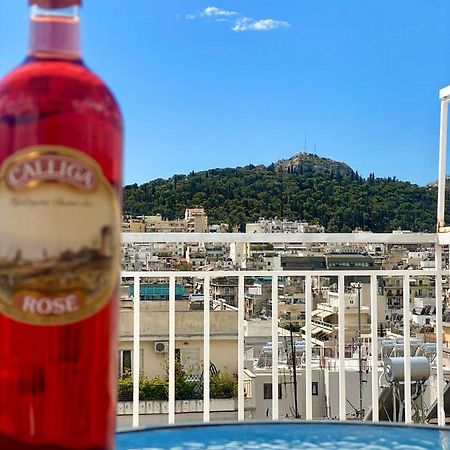 Apartment With Beautiful View Of Lycabettus Athena Bagian luar foto